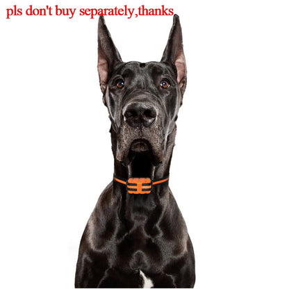 New 500M Waterproof Dog Training Collar Pet Remote Control Rechargeable Shock Sound Vibration Dog Collar Remote Controller 40%